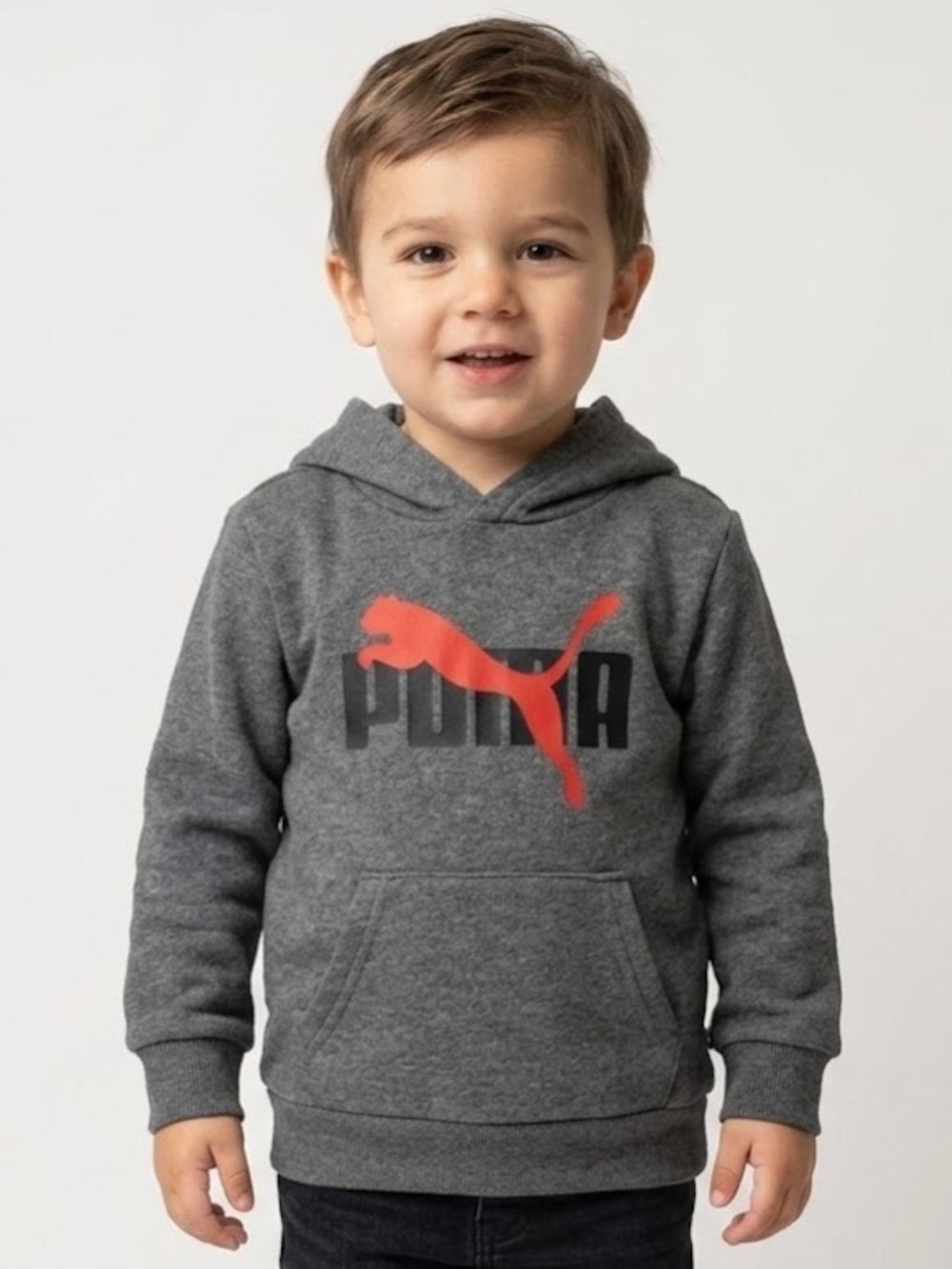 Puma Dark Grey Pullover Hoodie